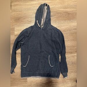 The Normal Brand Navy and Beige Knit